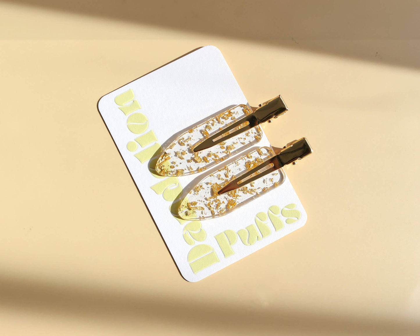 No Crease Makeup Styling Hair Clips Set of 2