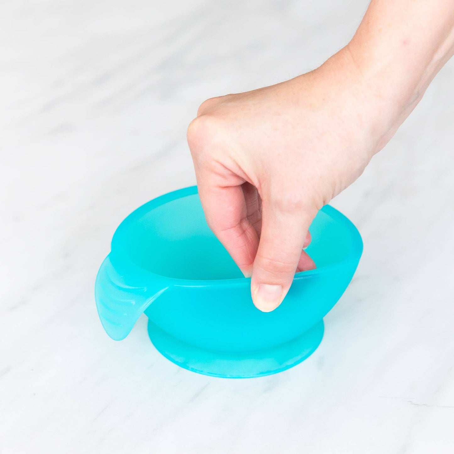 Silicone First Feeding Set: Blue Jelly