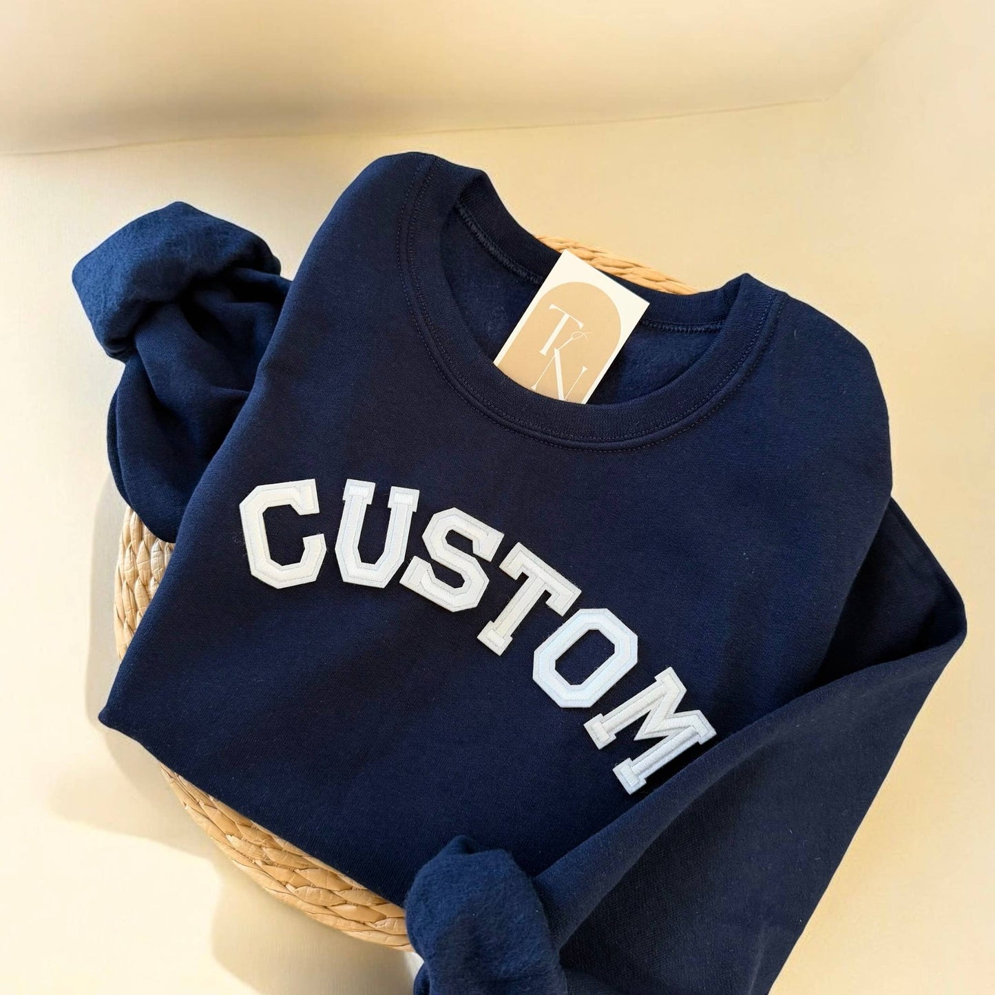 Custom Crewneck Sweatshirt, Custom State & City Sweatshirt