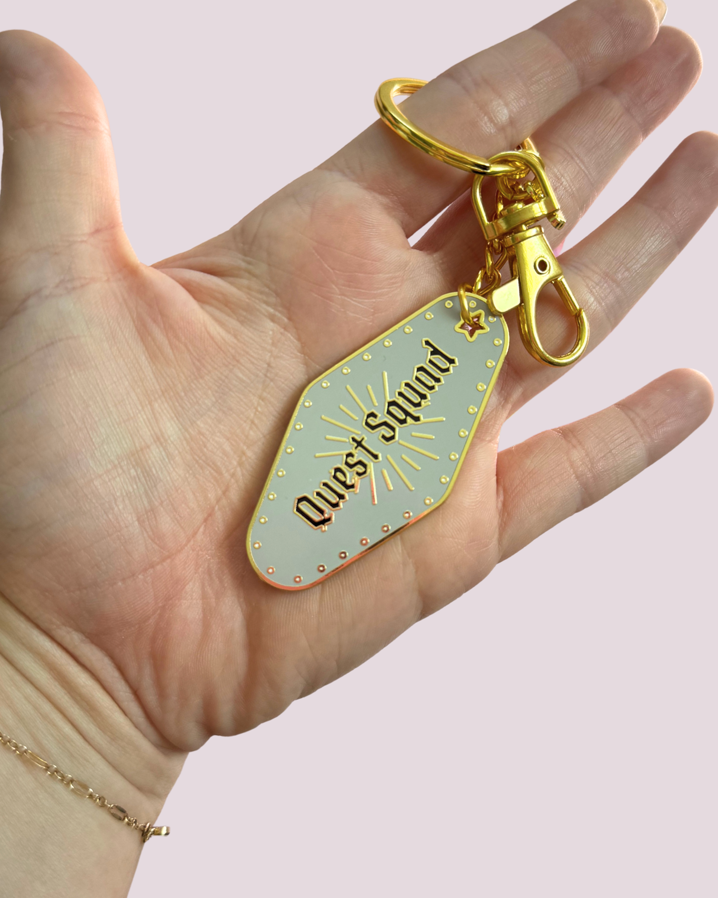 Bookish | Romantasy Keychain - Quest Squad