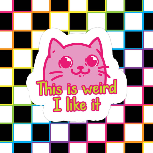 Cat Cats Cat Mom Funny Waterproof Vinyl Sticker