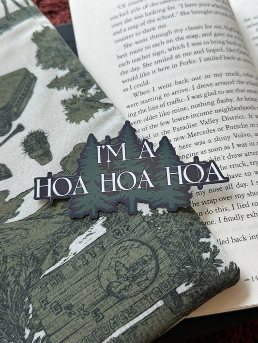 Twilight I'm A Hoa Hoa Hoa Bookish Sticker