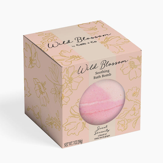 Wild Blossom Soothing Bath Bomb - Sweet Serenity