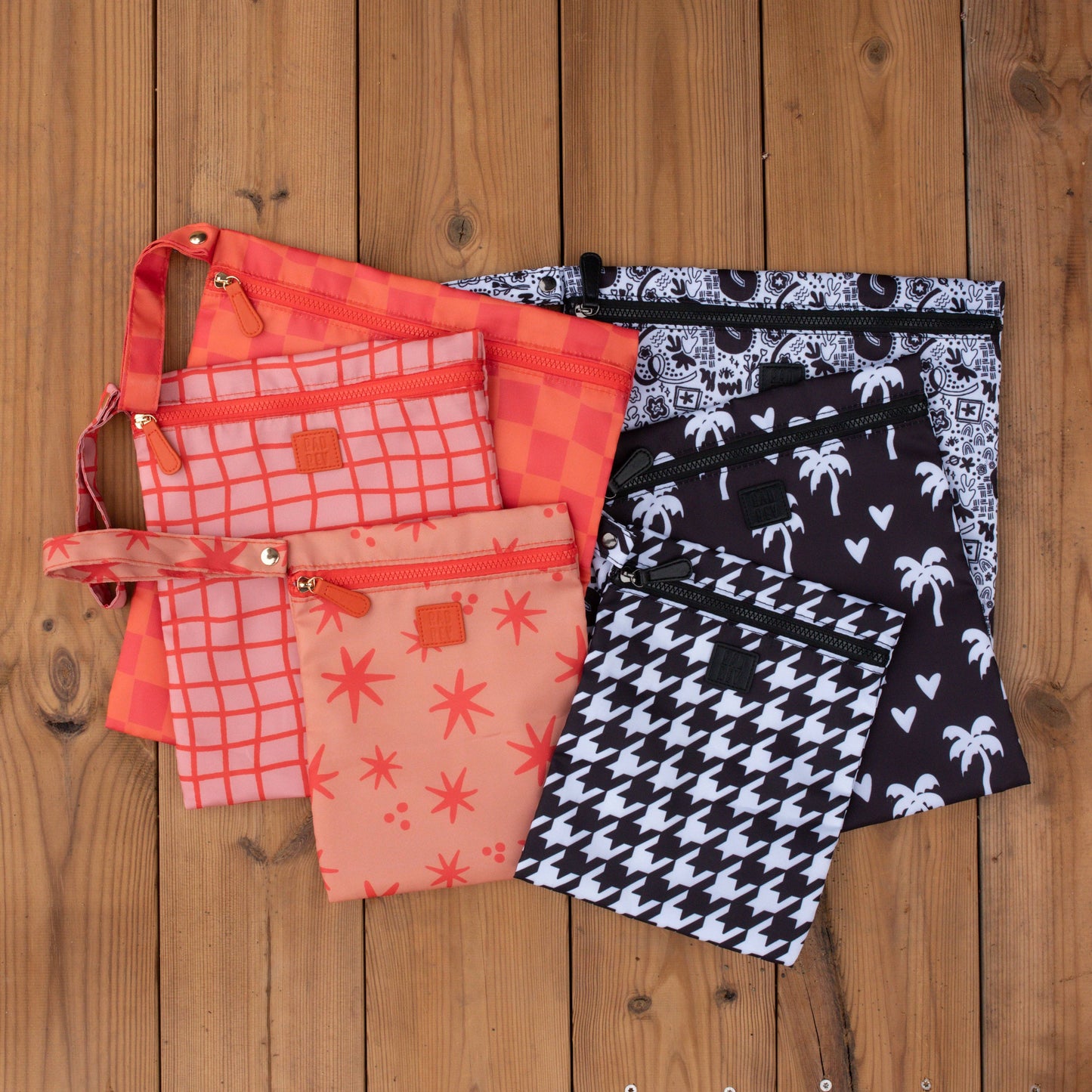 Wet Bag Set in Peachy