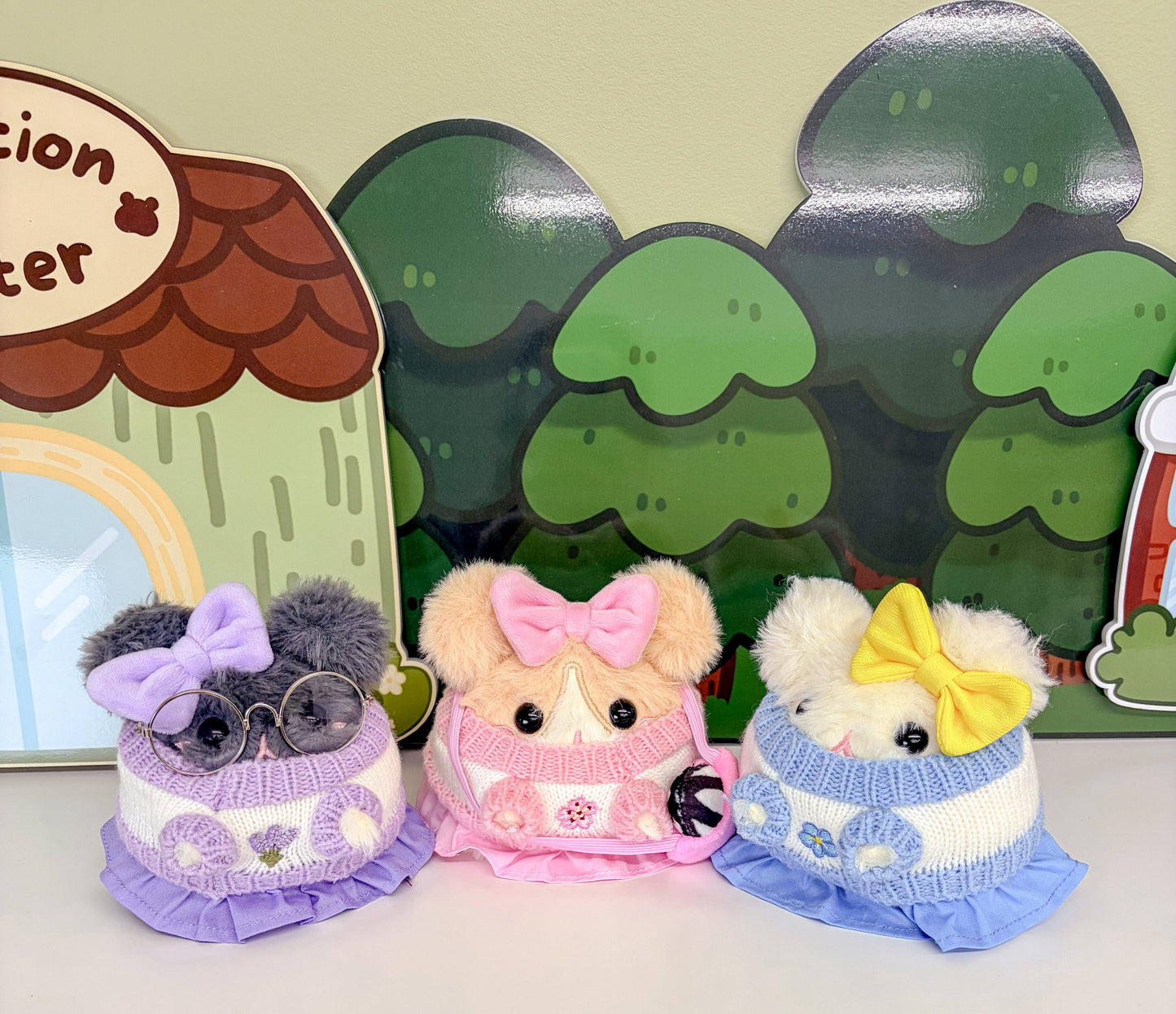 Lavender Sweater - Plushie Accessories