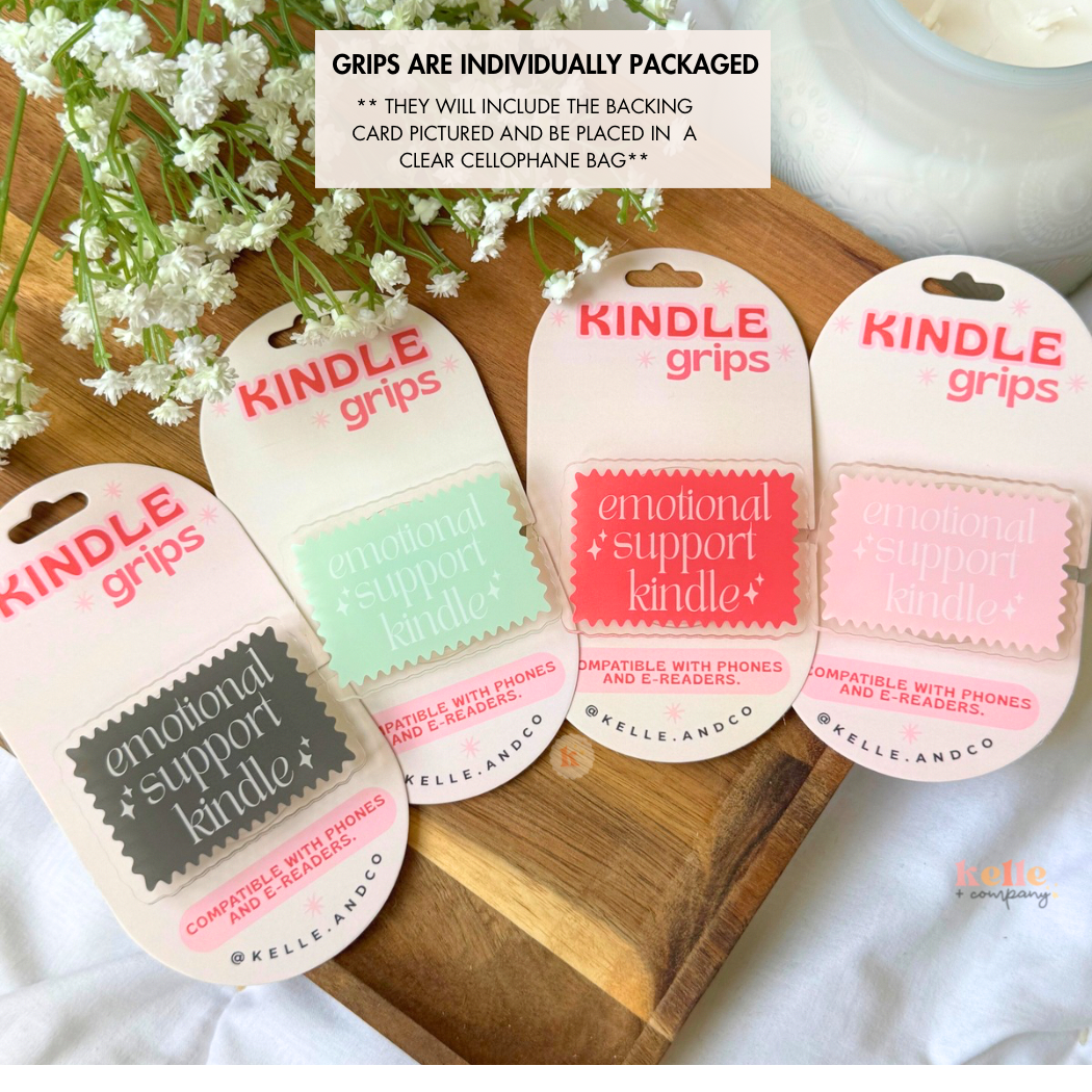 Bookish Kindle accessories | kindle grip | kindle case books