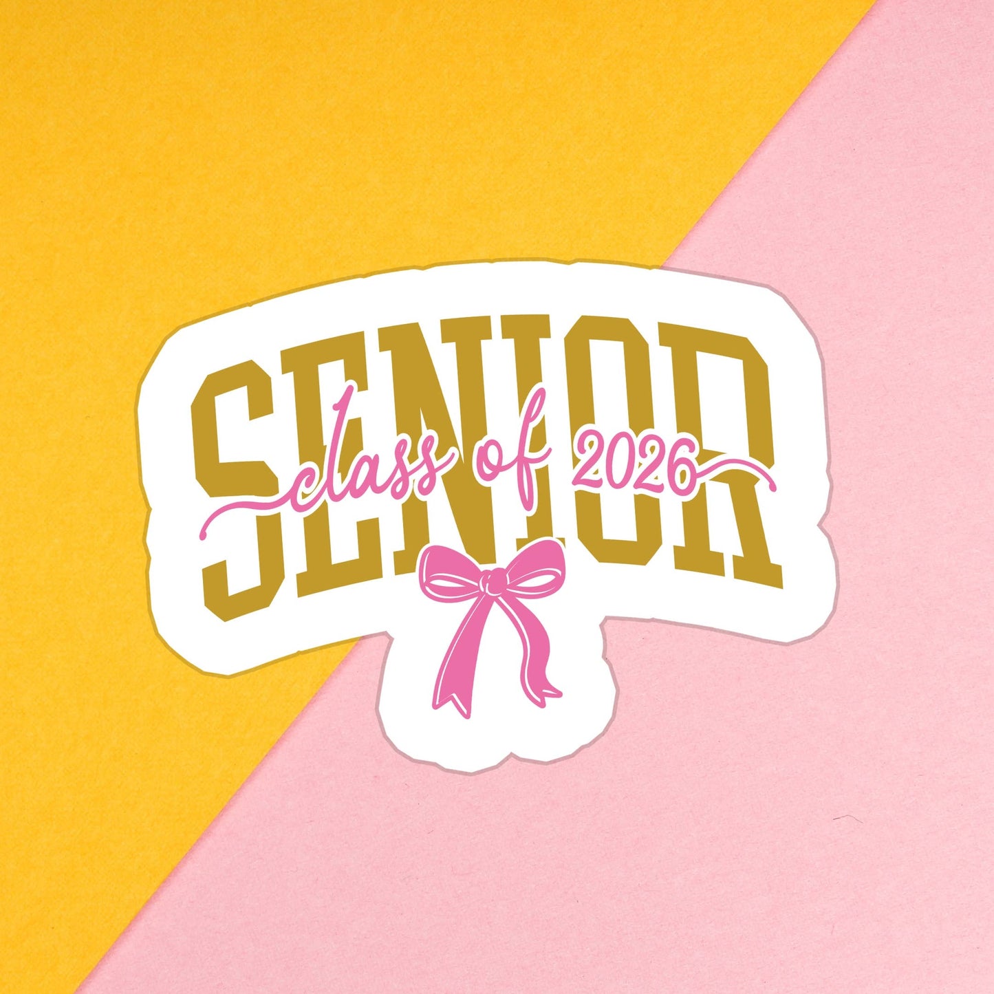 Graduation Senior Gift School Waterproof Vinyl Sticker