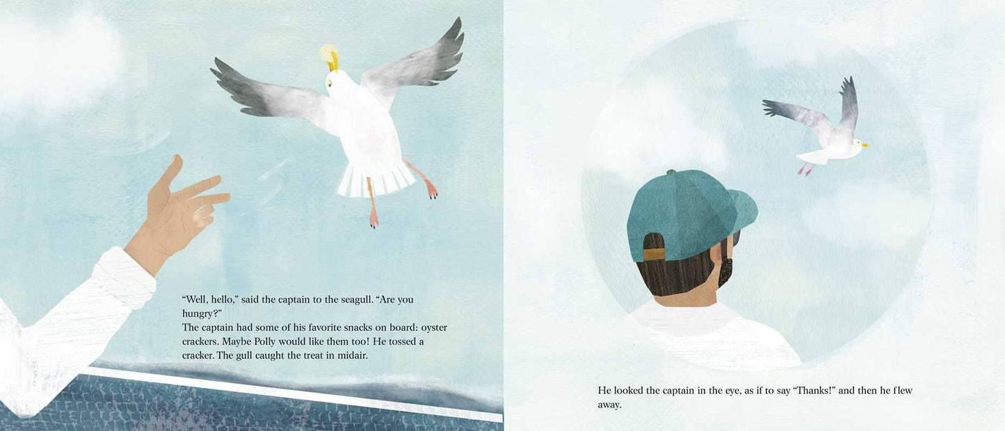 Seagull and the Sea Captain by Sy   Montgomery