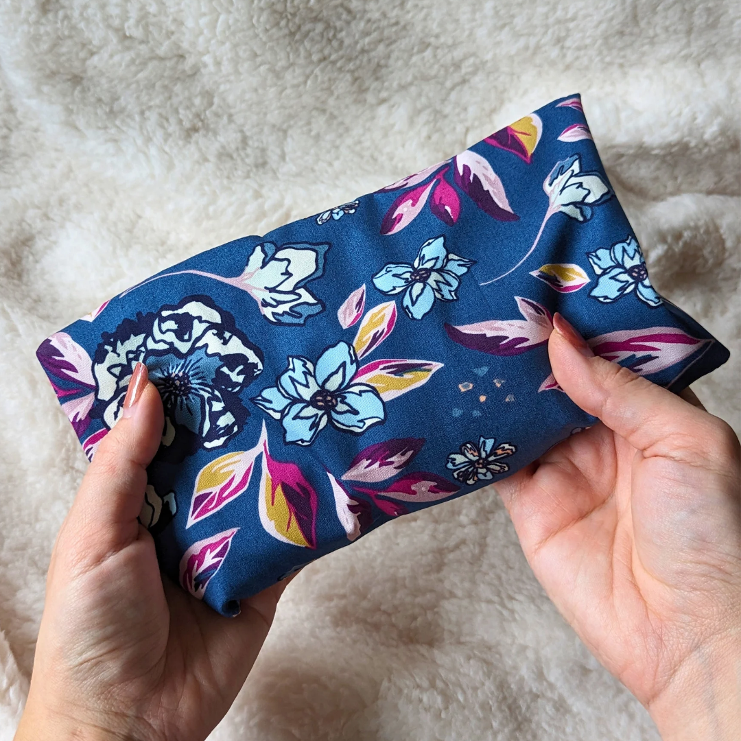Weighted Aromatherapy Eye Pillow -  Dark Botanical