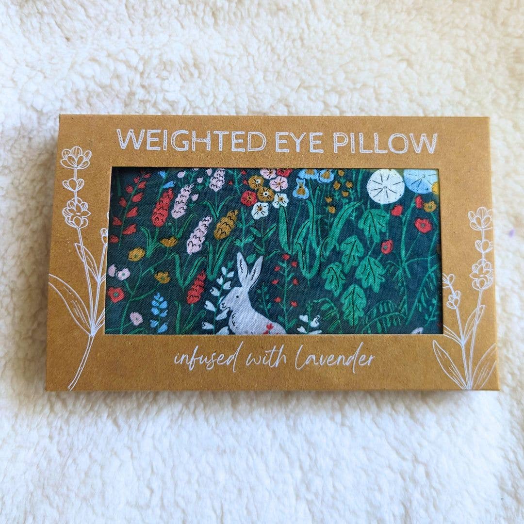 Weighted Aromatherapy Eye Pillow - Rabbit Grove