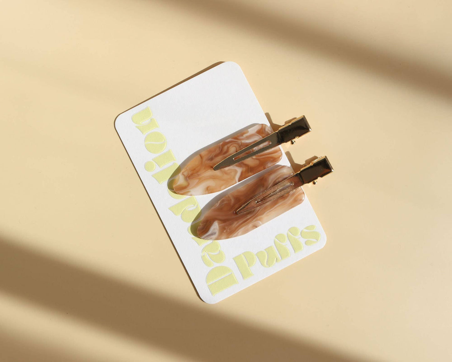 No Crease Makeup Styling Hair Clips Set of 2