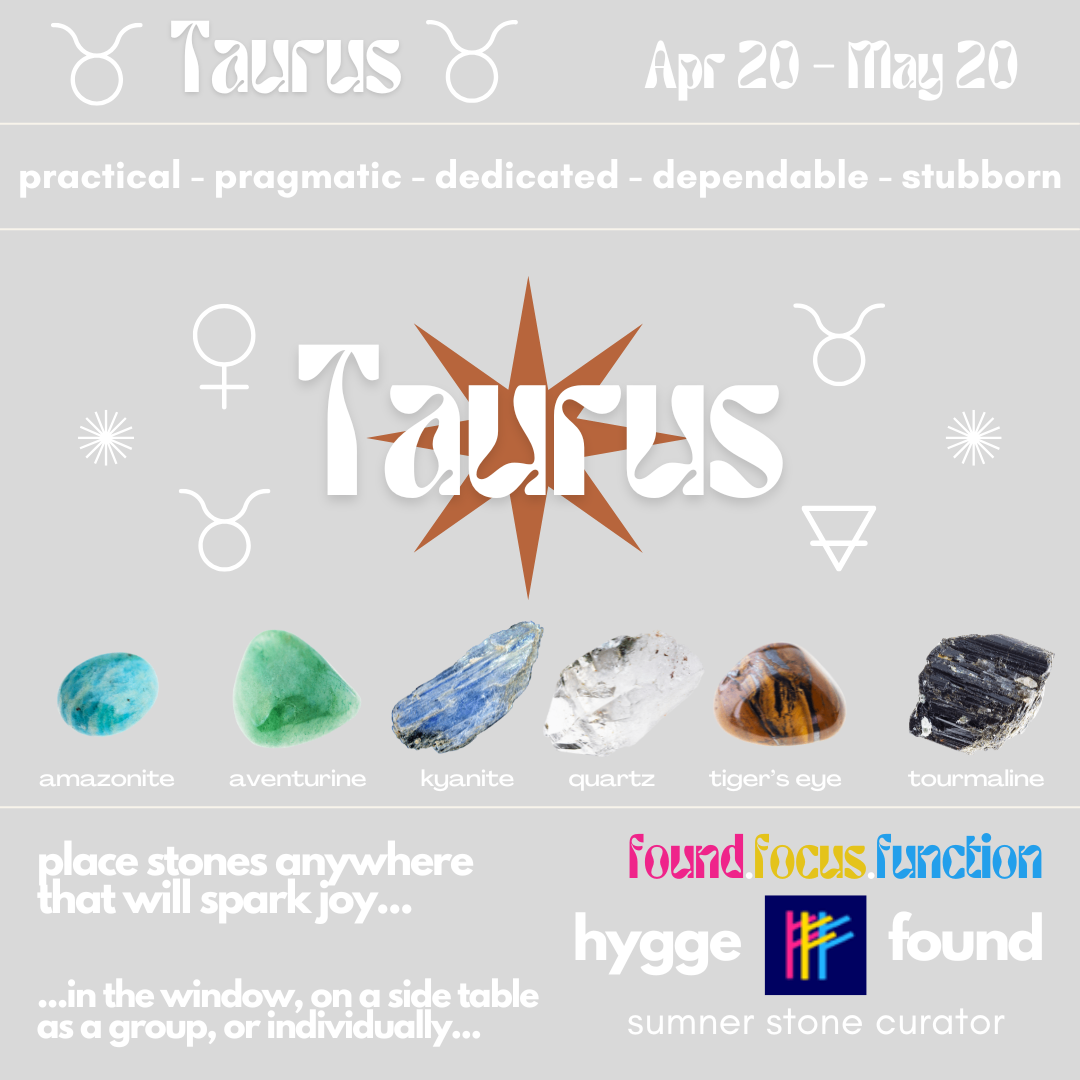 Taurus Stone Set of 6 - hygge found 