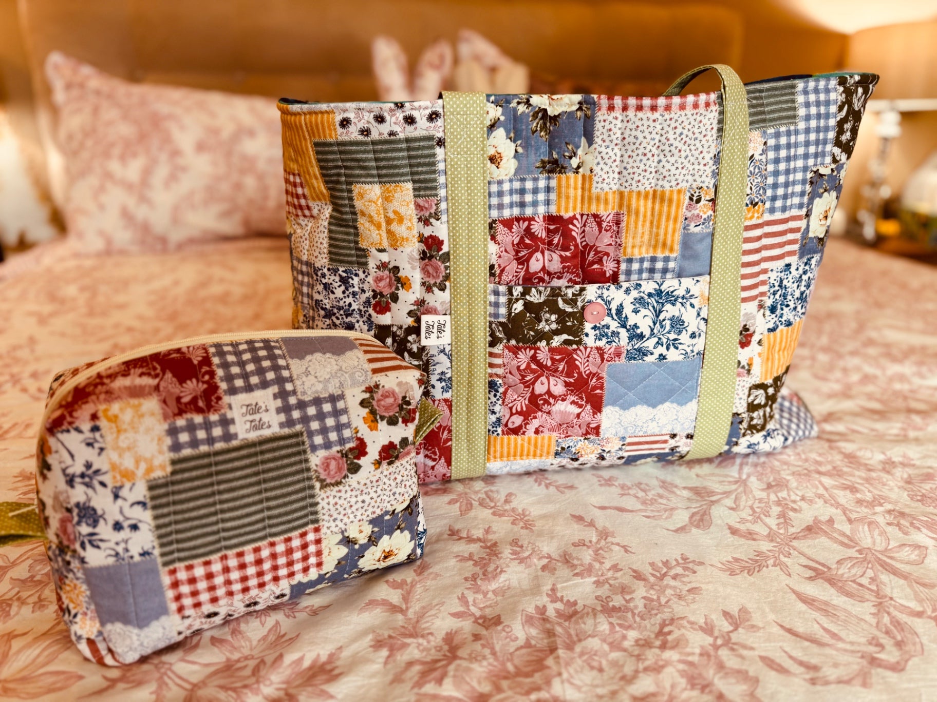  Patchwork Boxy Zip