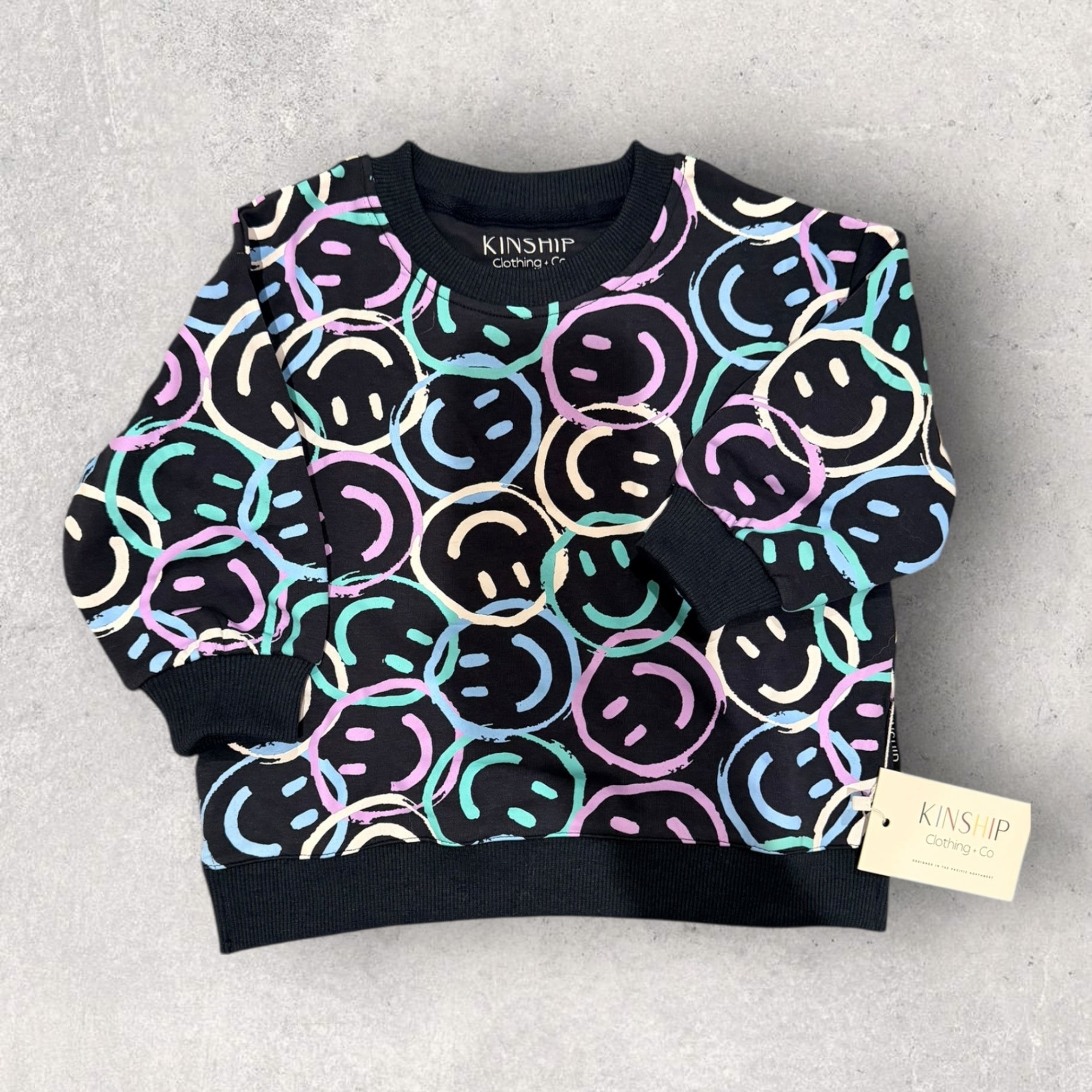 Kinship Shades of Joy Crewneck (Baby/Kid Size: 12-18M)
