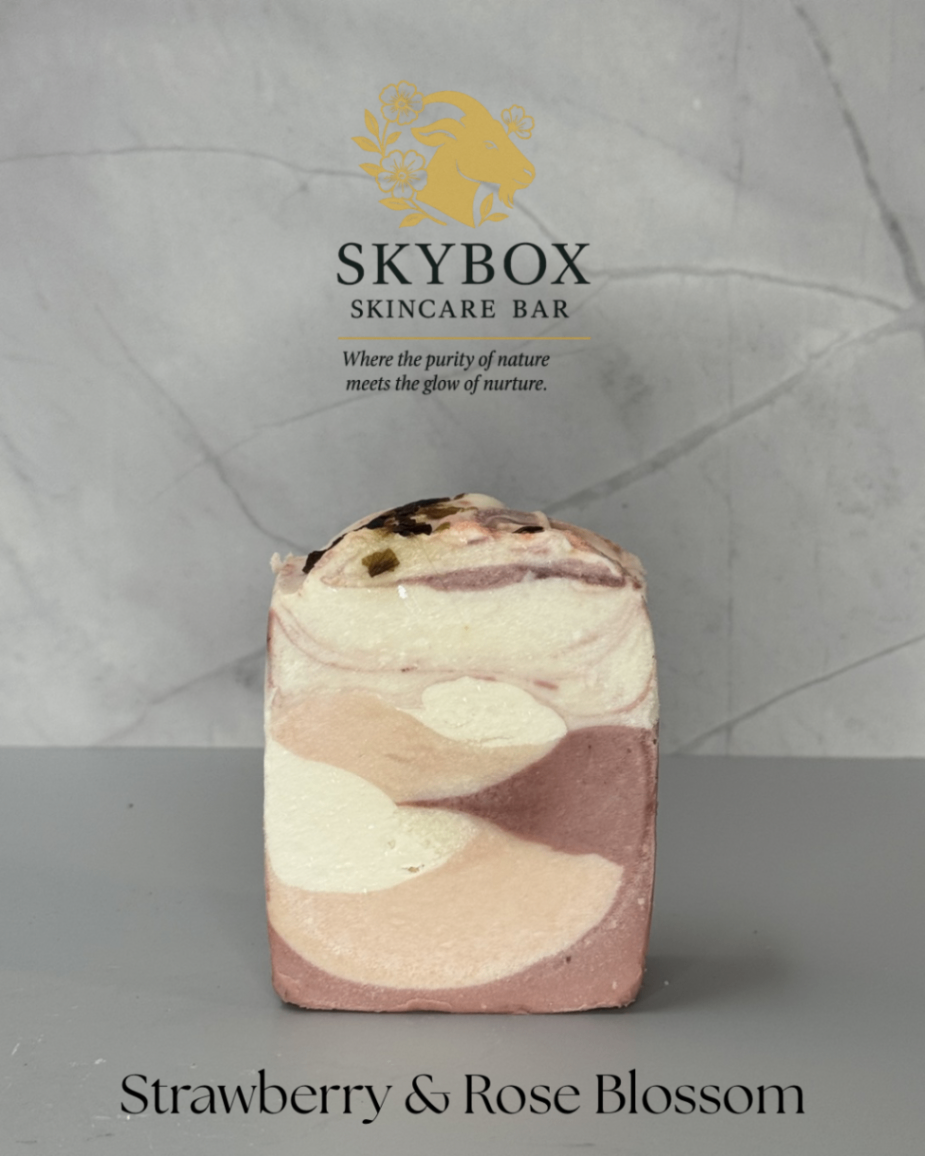 Strawberry & Rose Goat's Milk Soap