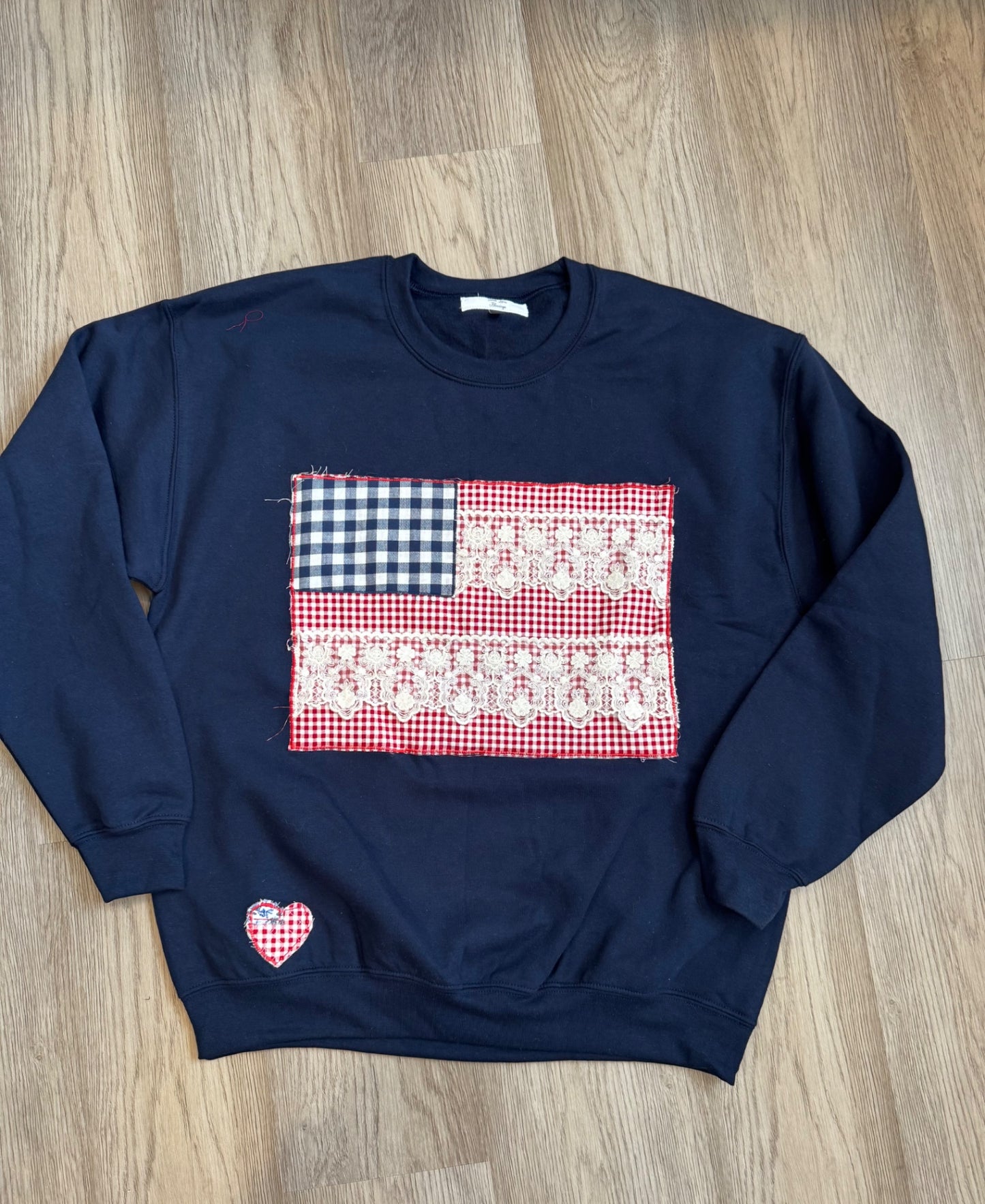 Fancy Flag w/fringe M.
