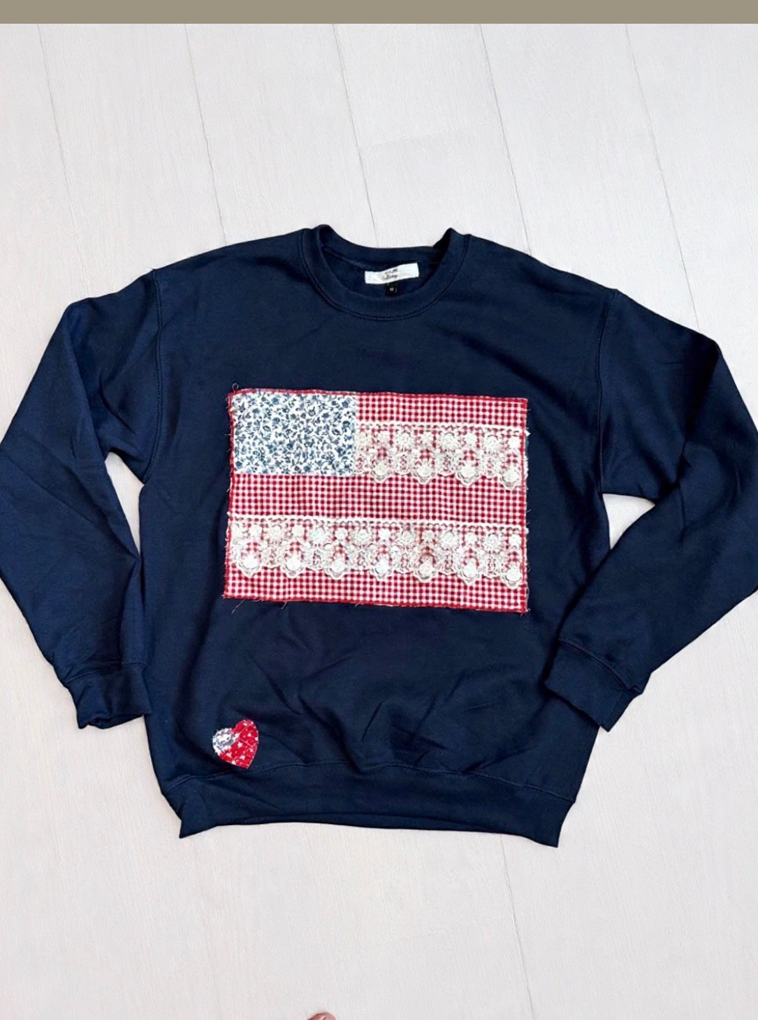 Fancy Flag Crewneck 