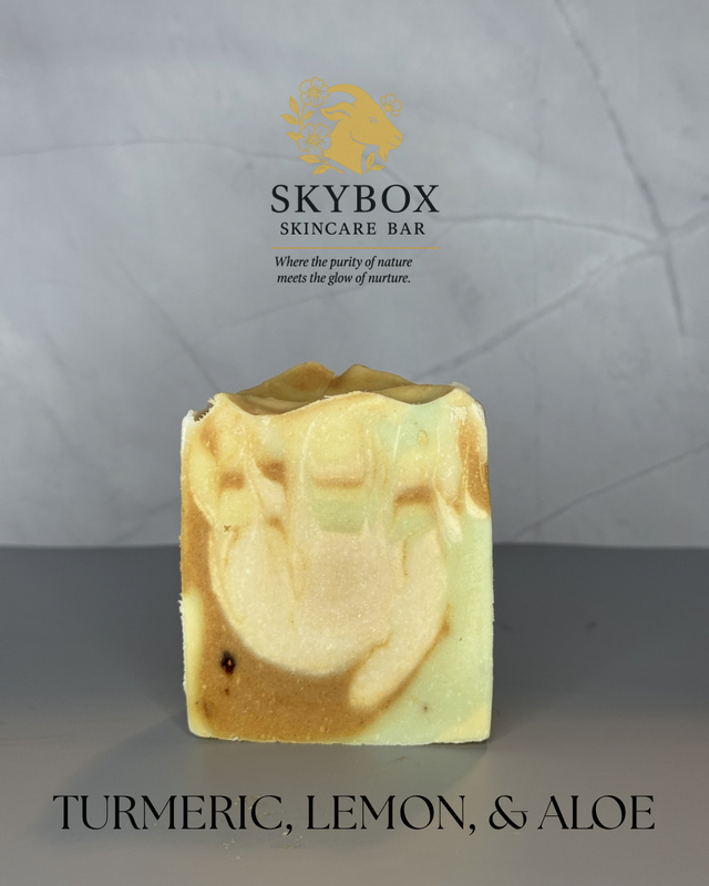 Turmeric, Lemon, & Aloe Goat's Milk Soap