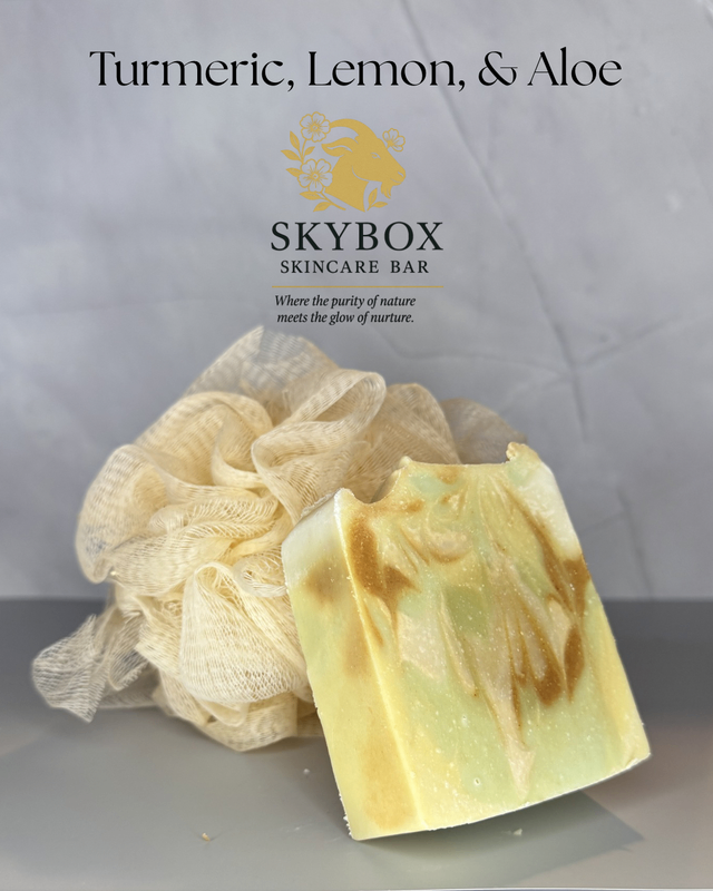 Turmeric, Lemon, & Aloe Goat's Milk Soap