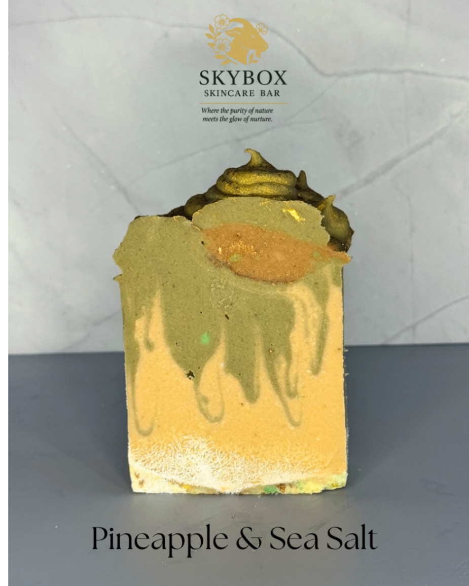 Pineapple & Sea Salt Goats Milk Soap