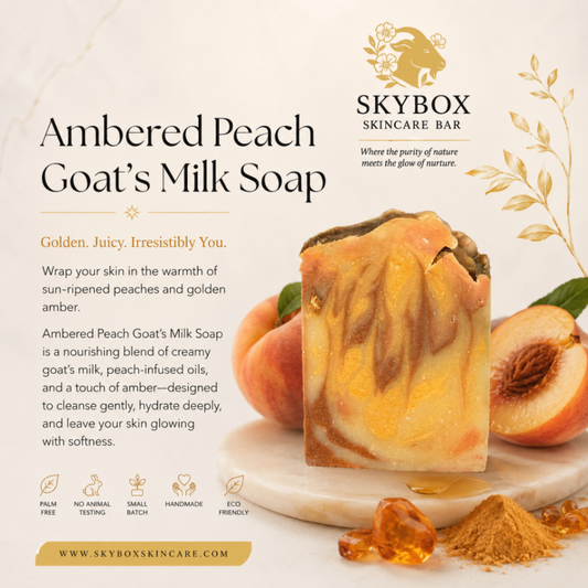 Ambered Peach Goat's Milk Soap