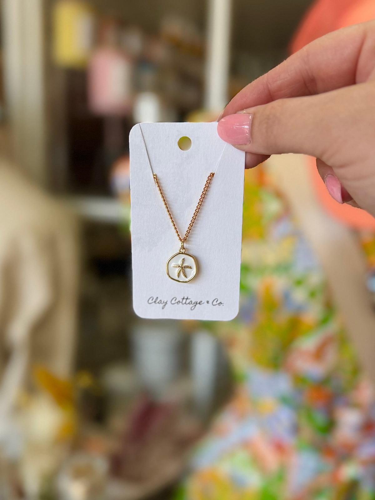 Clay Cottage & Co. Handmade Necklace