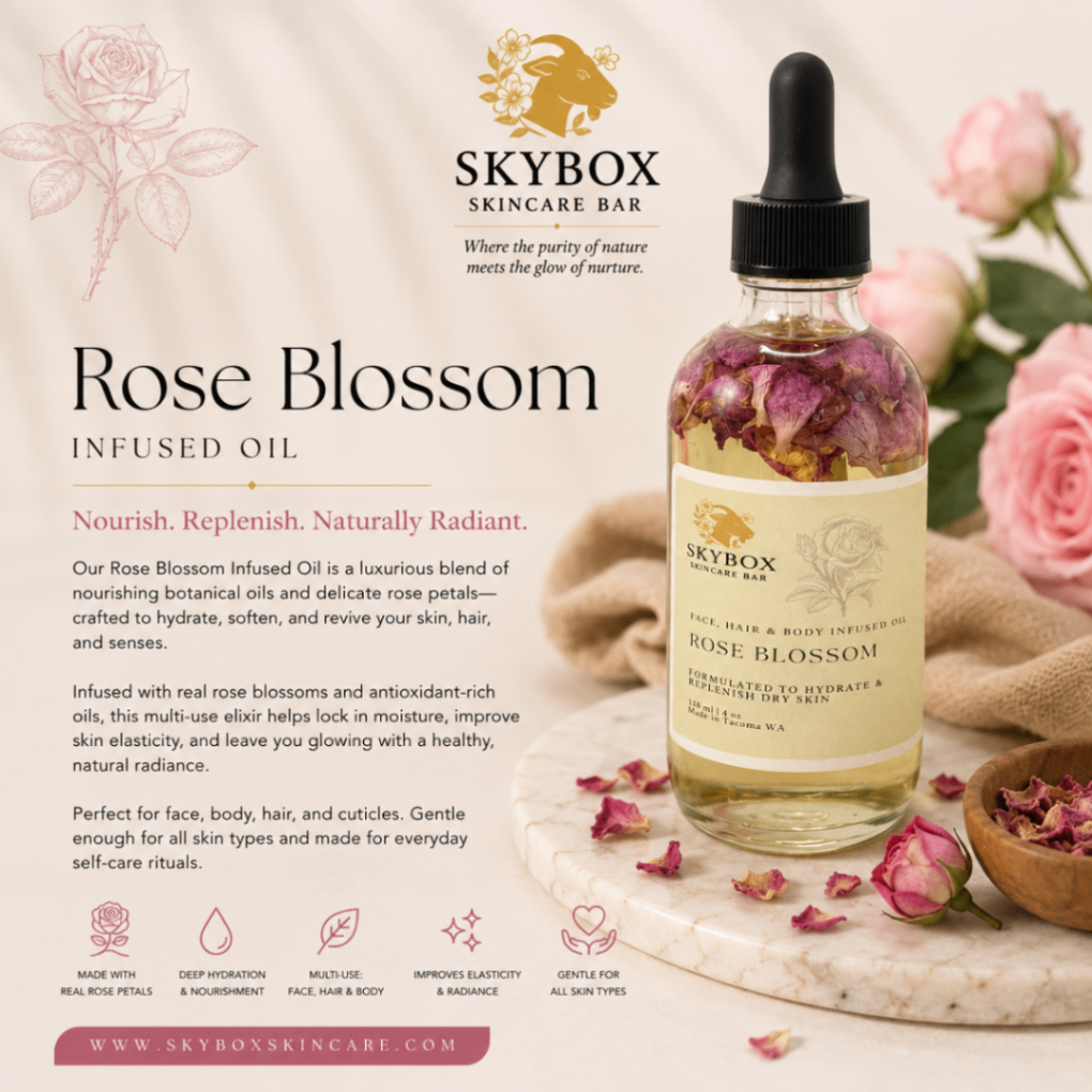 Rose Blossom Infused Oil
