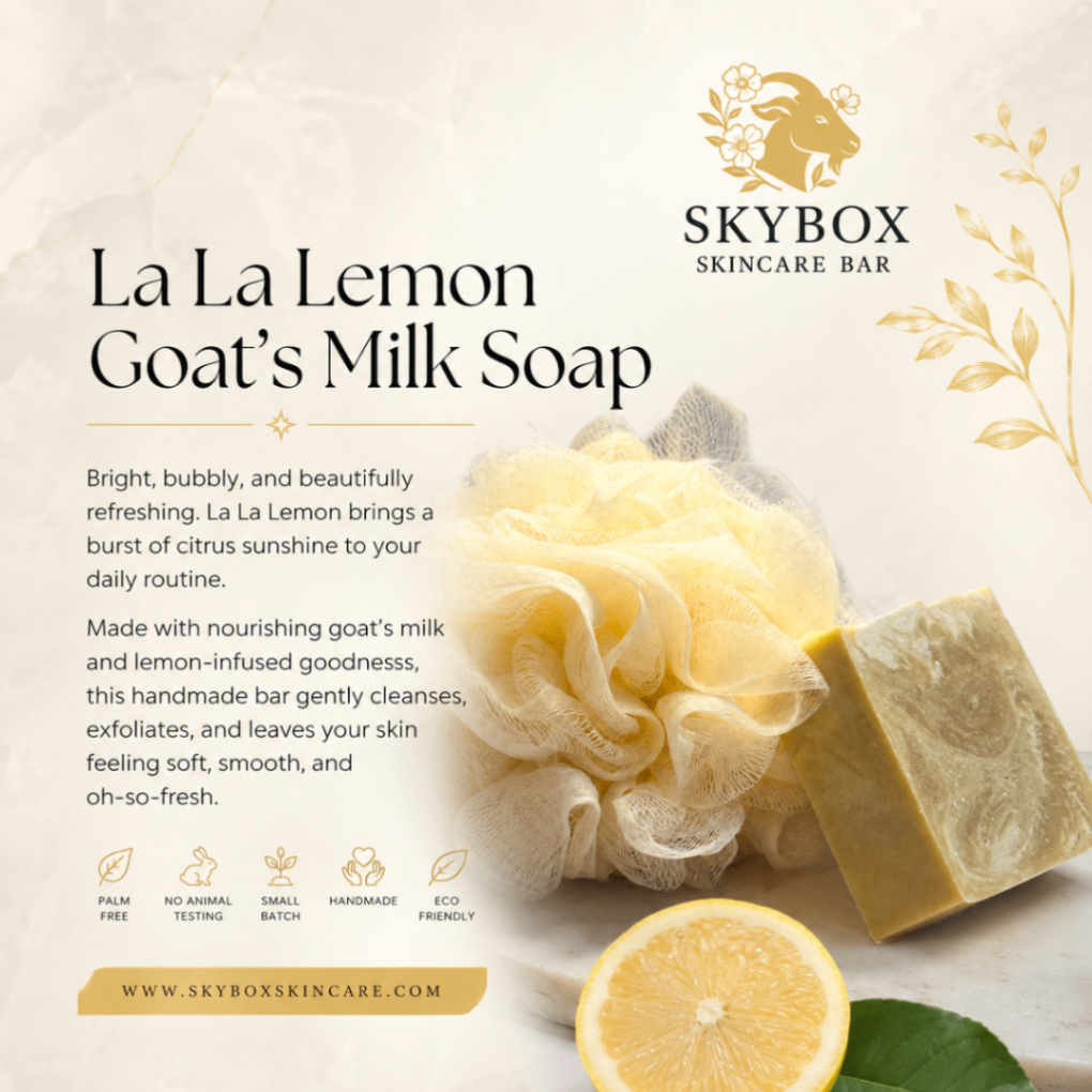 La La Lemon Goat's Milk Soap