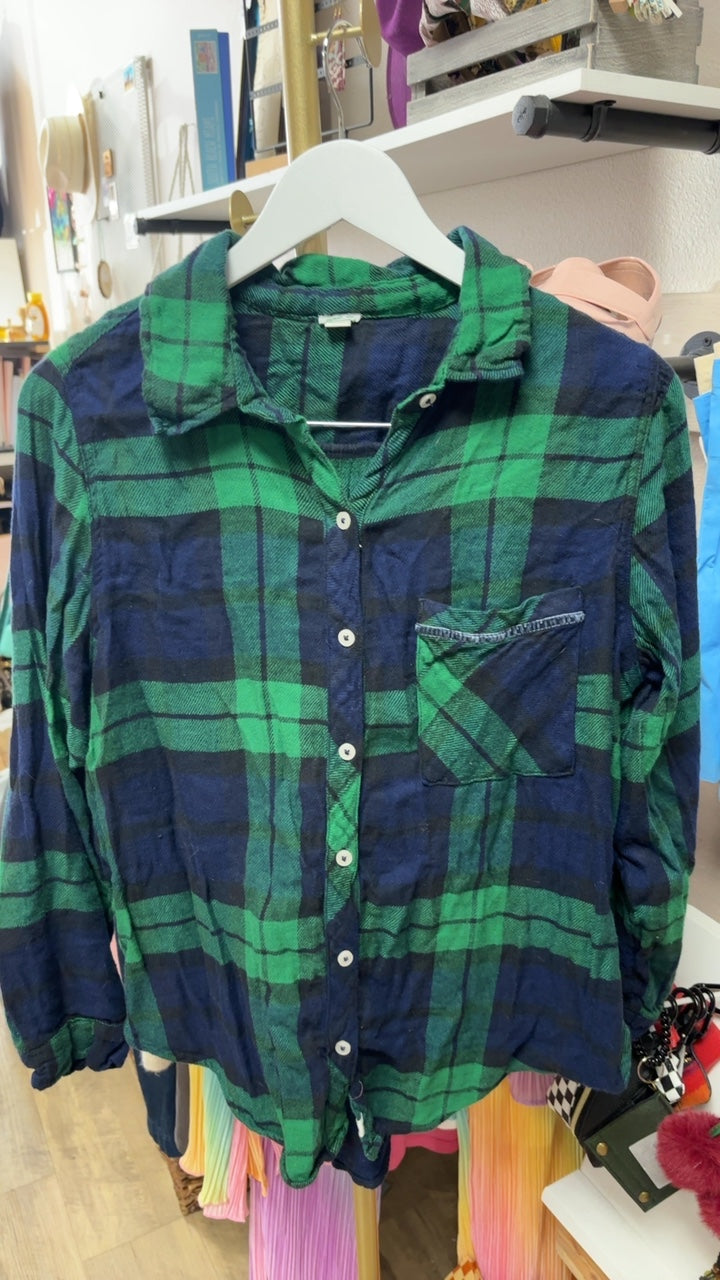 Flannel pj set 