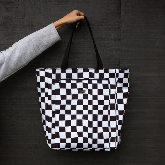 Carry All Tote in Checkered