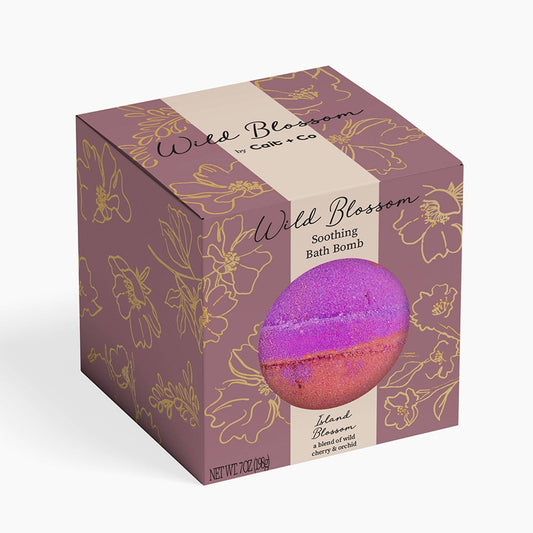 Wild Blossom Soothing Bath Bomb - Island Blossom
