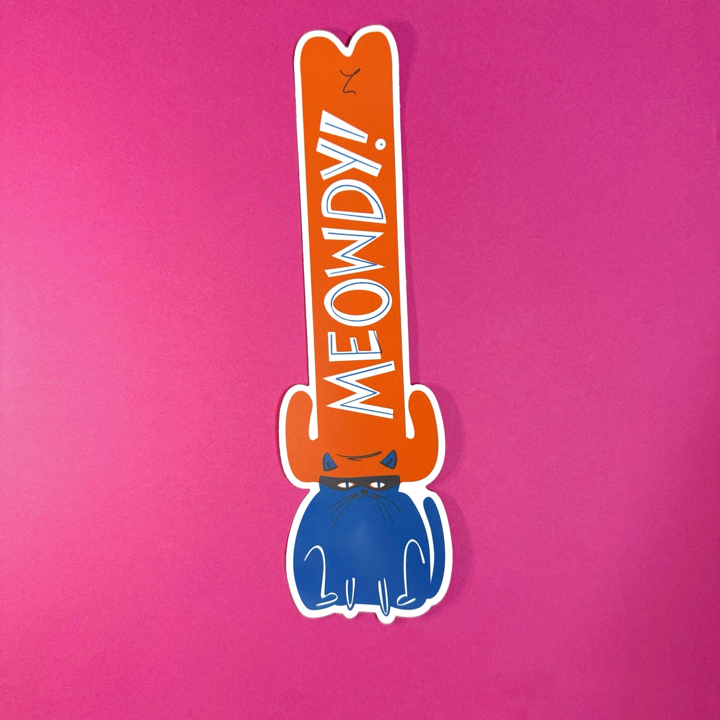 Meowdy XL - Vinyl XL Sticker - Bumper sticker