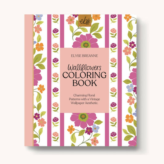 Wallflowers Coloring Book PREORDER SHIPS LATE AUGUST