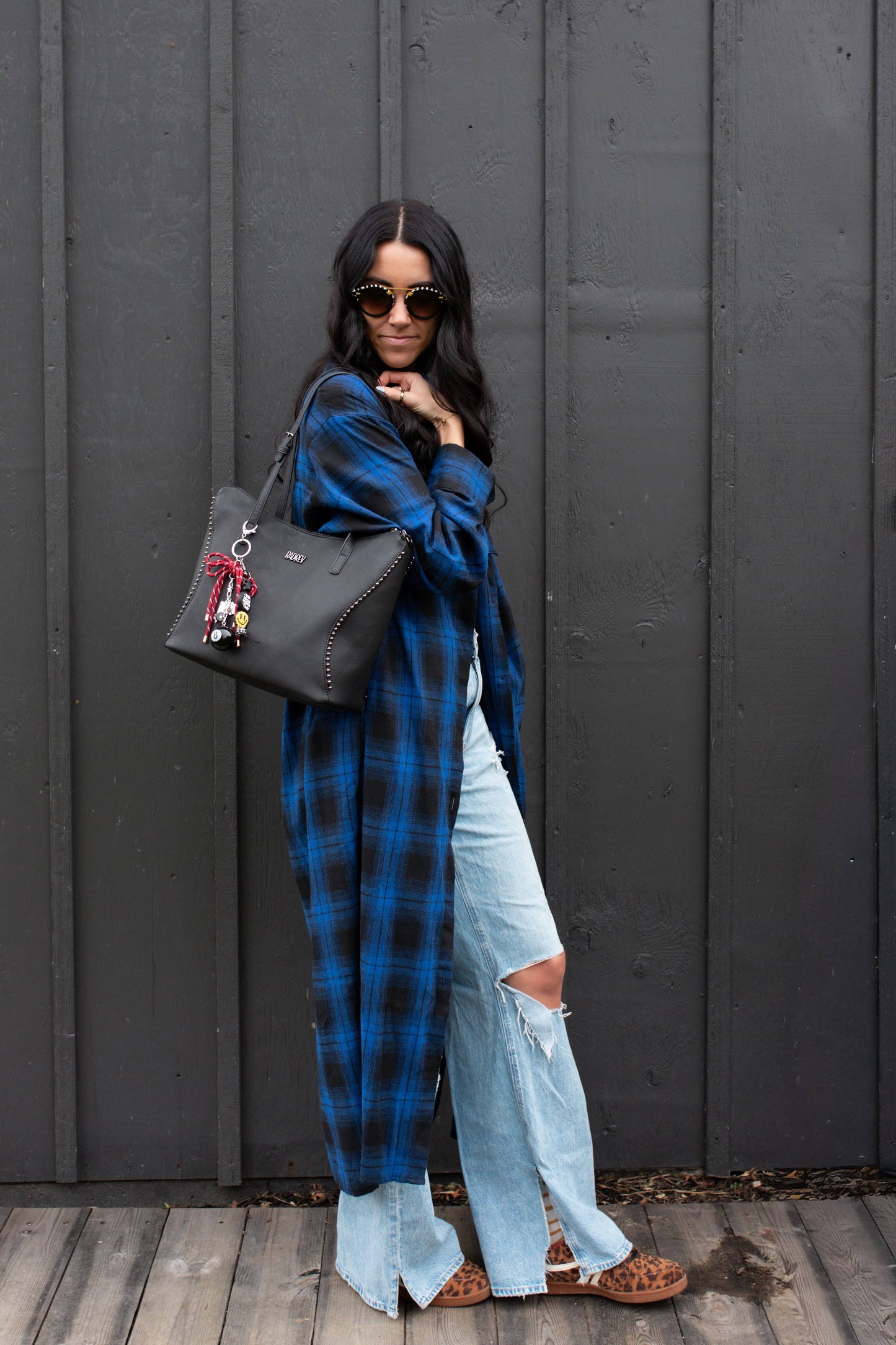 Bubble Tote in Matte Black