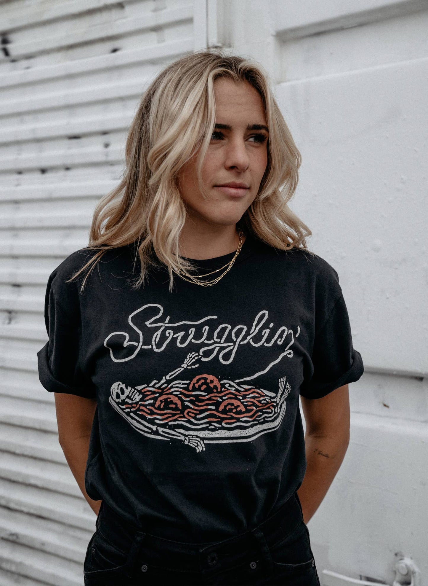 Strugglin Tee