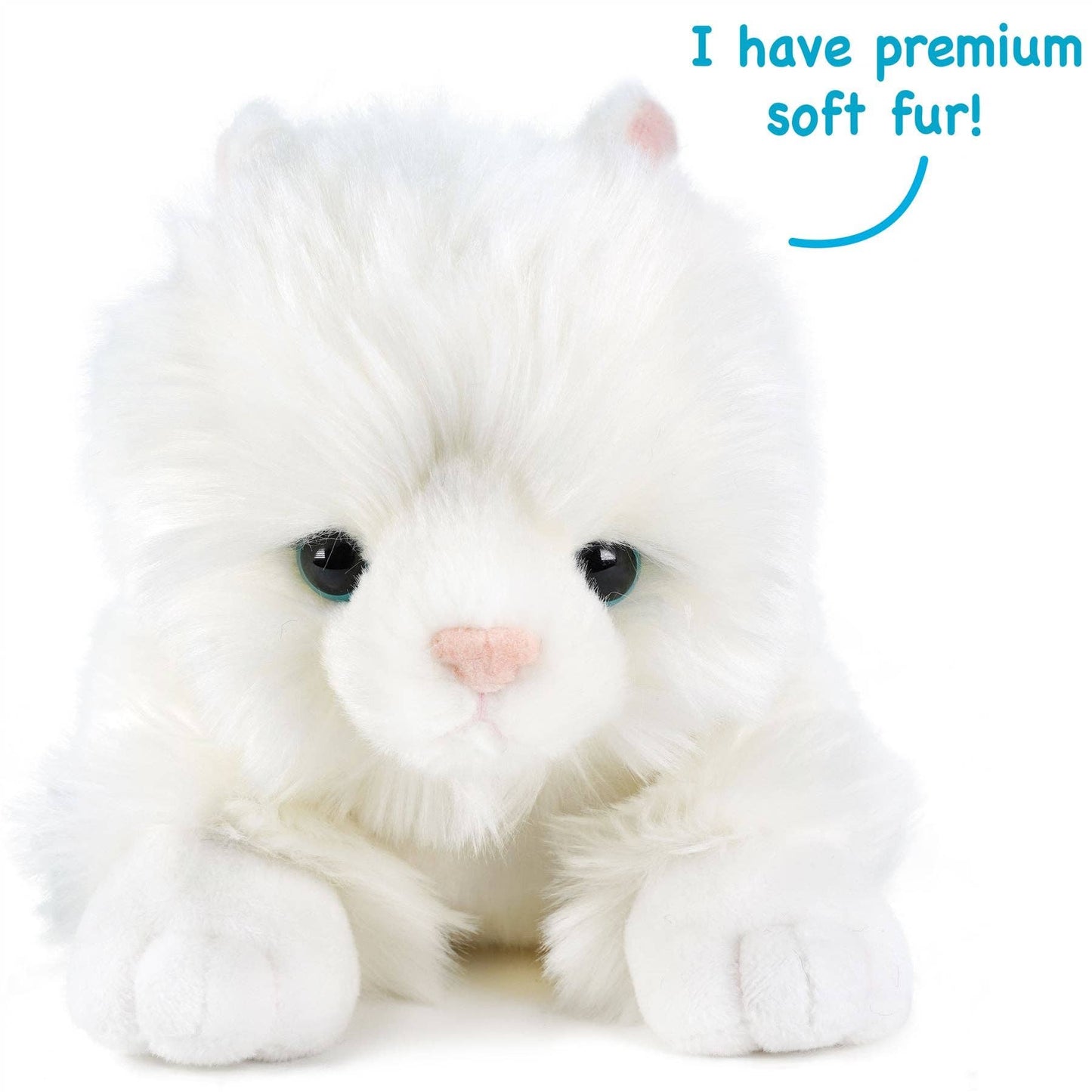 Puff The Persian Cat | 13 Inch Stuffed Animal Plush | By Tig