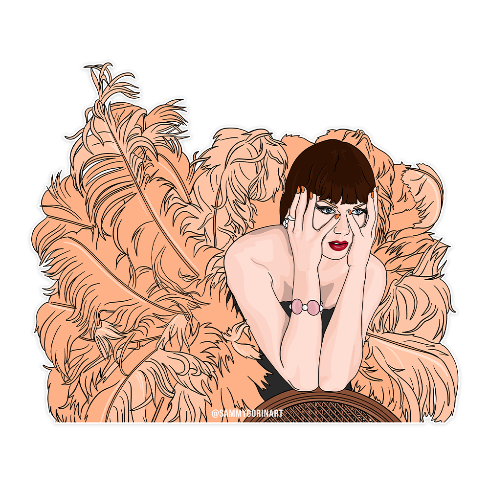 And, Baby, That's Showbiz, TLOAS Sticker