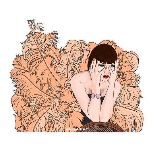 And, Baby, That's Showbiz, TLOAS Sticker