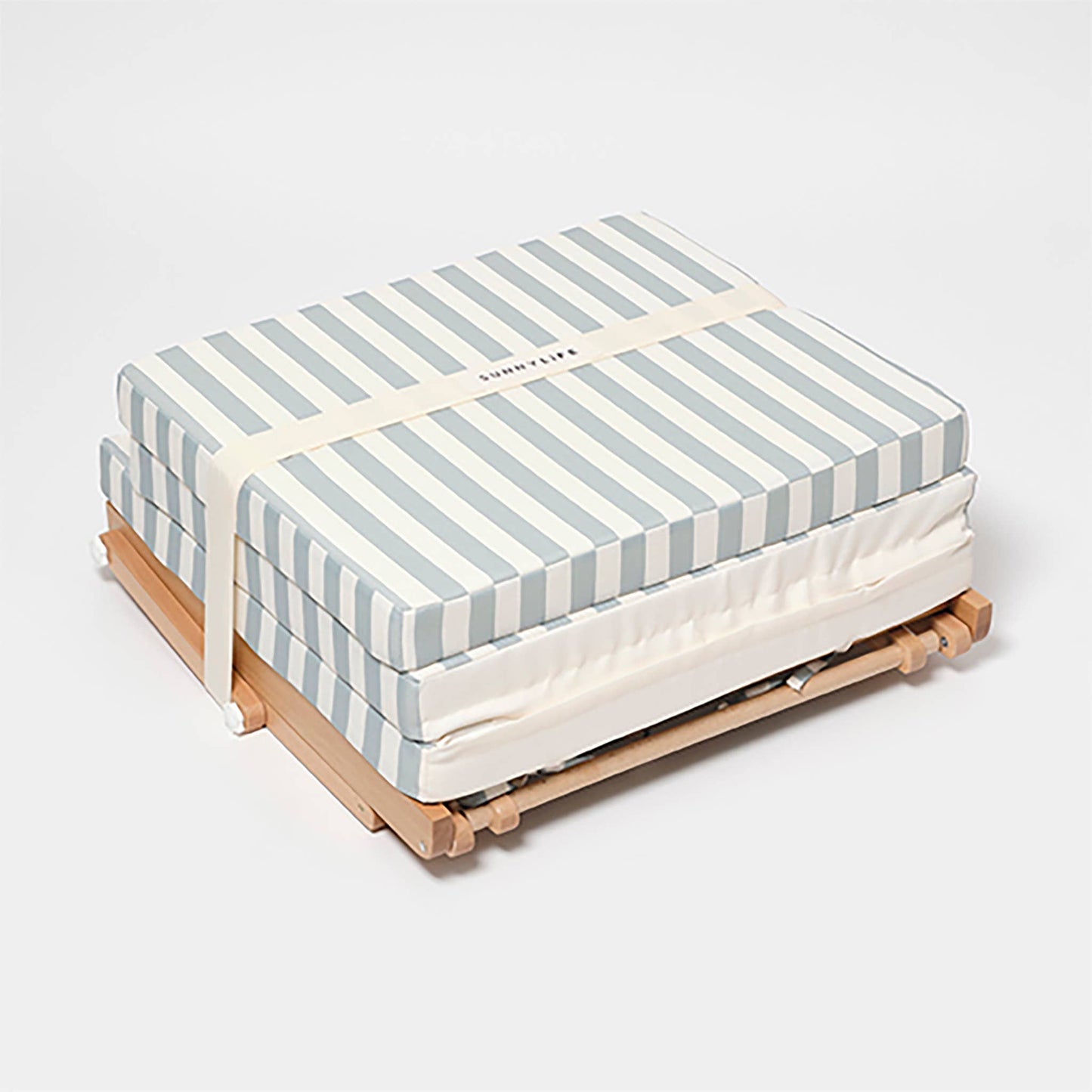 Pool House Daybed La Palma Sage Stripe