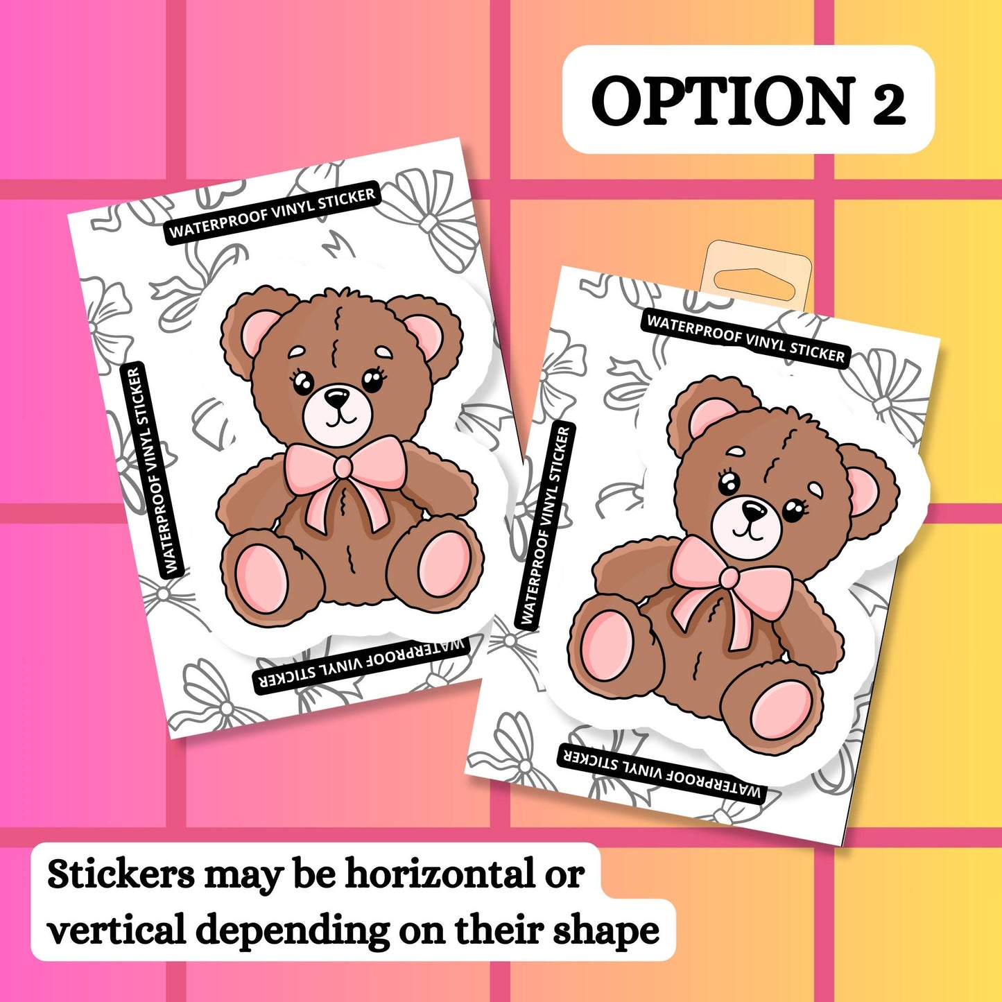 Christmas Girly Pink Holiday Funny Waterproof Vinyl Sticker