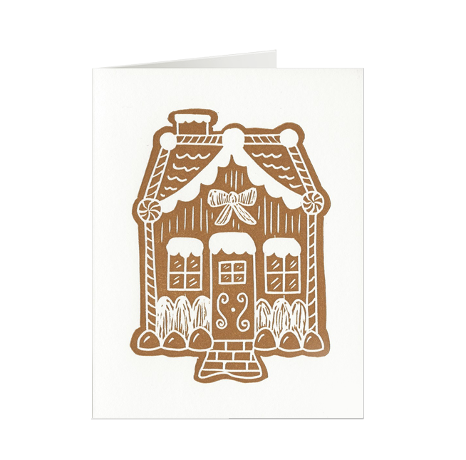 Gingerbread Cookie Holiday Card