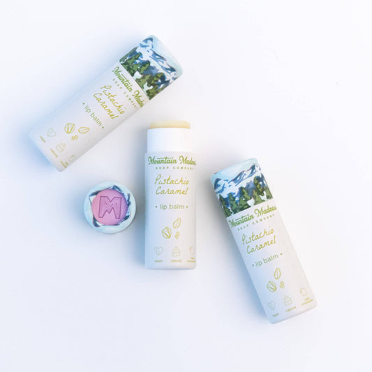 Pistachio Caramel Lip Balm | Cozy Gourmand