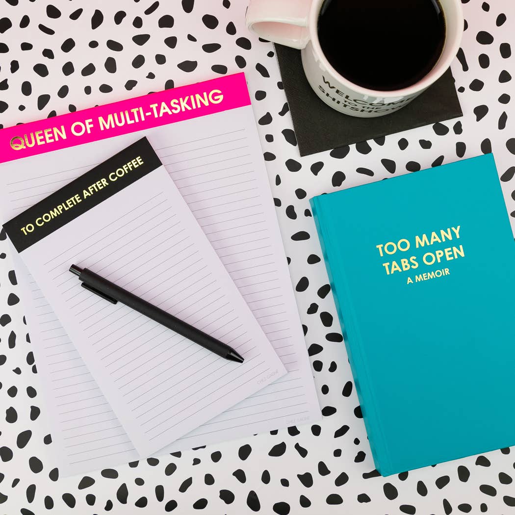 Too Many Tabs Open - Daily Journal - Bright Hardcover