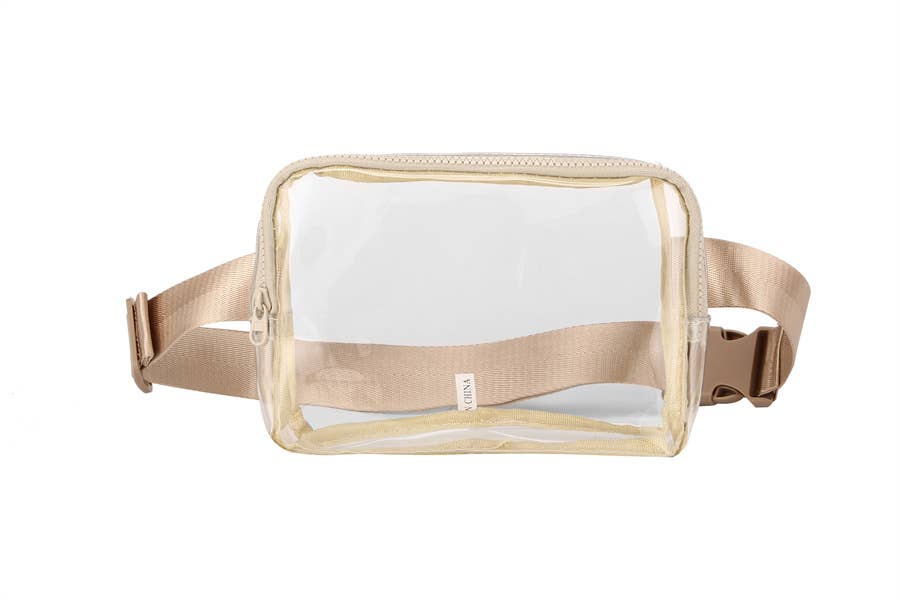 Clear Belt Waist Handbag