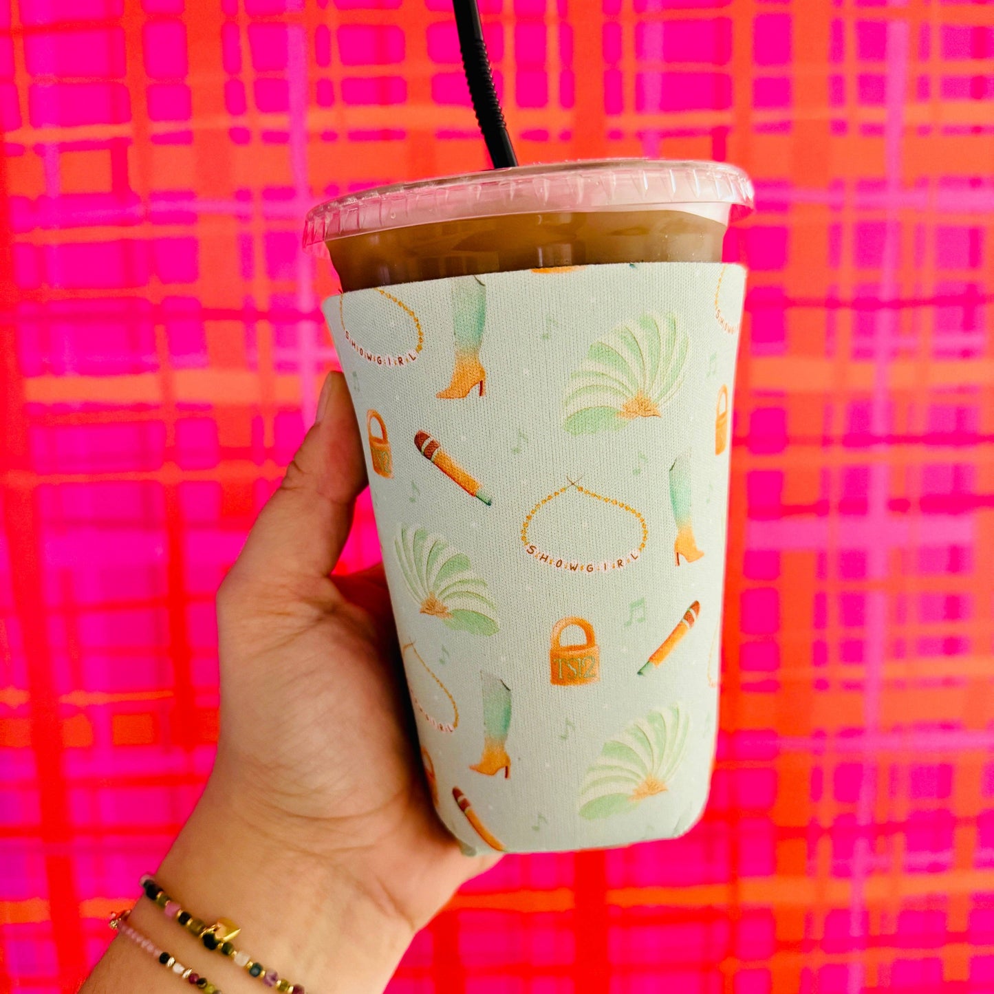 Iced Coffee Sleeve, 12th Album Inspired Mint
