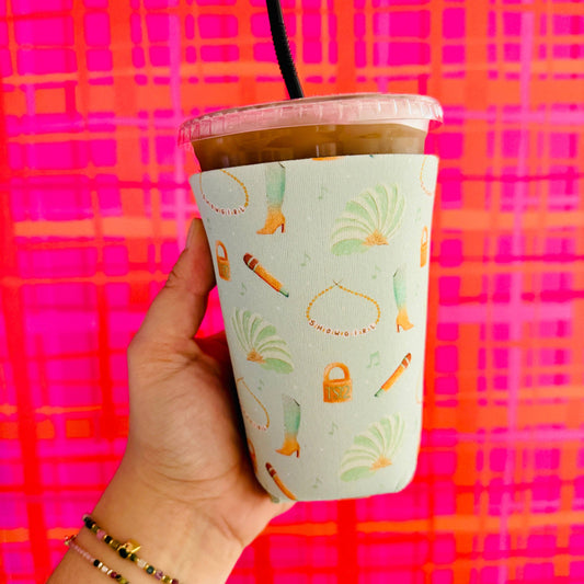 Iced Coffee Sleeve, 12th Album Inspired Mint