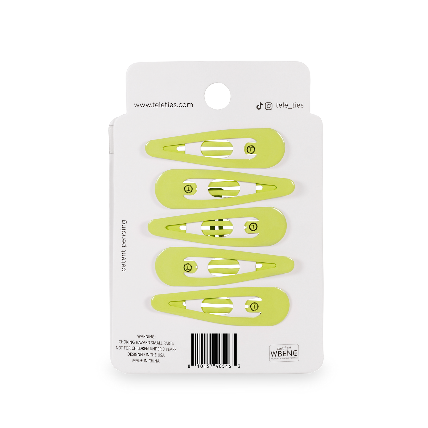 Snap Clip | Summer Brights | 6 Count