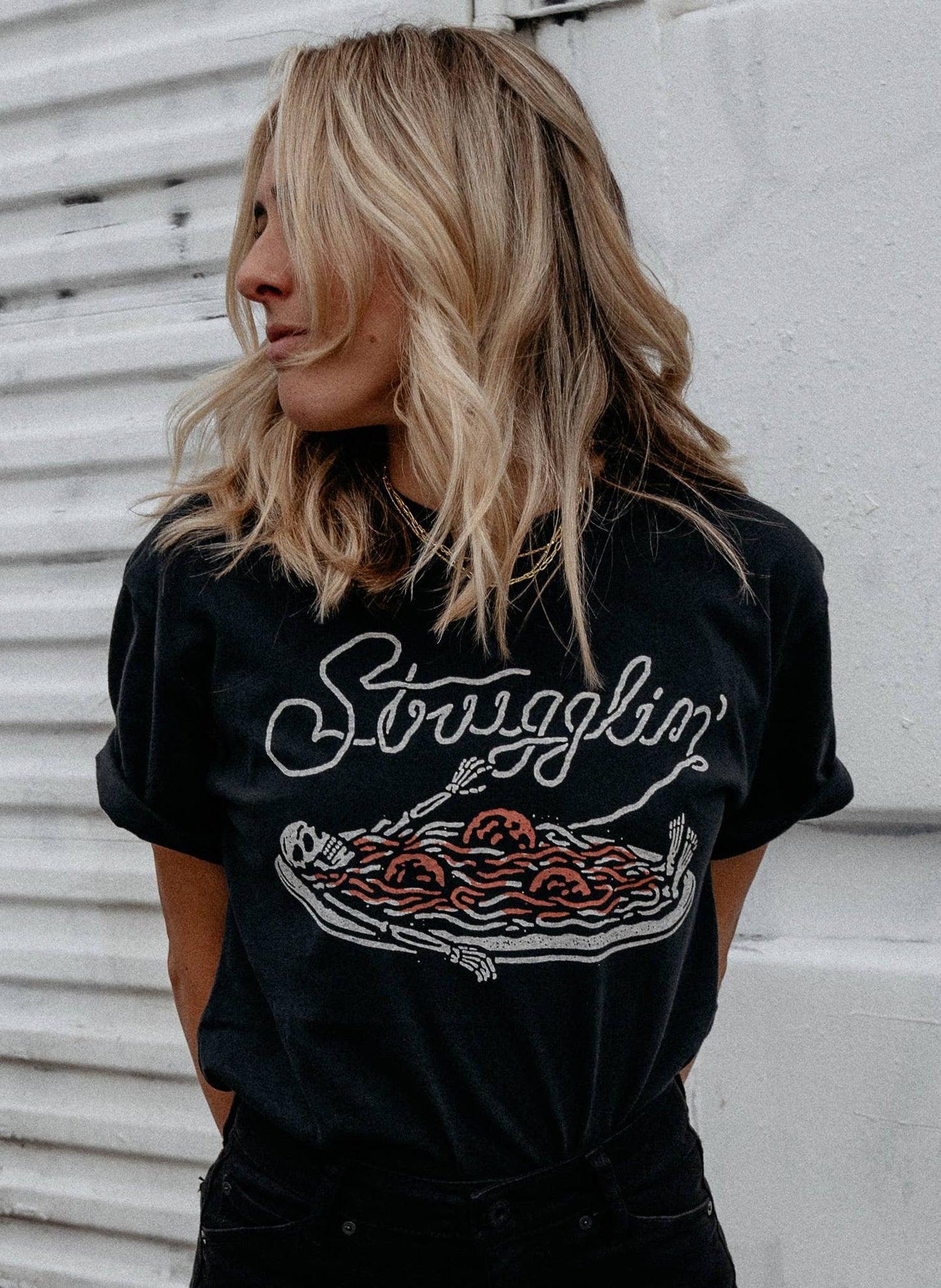 Strugglin Tee