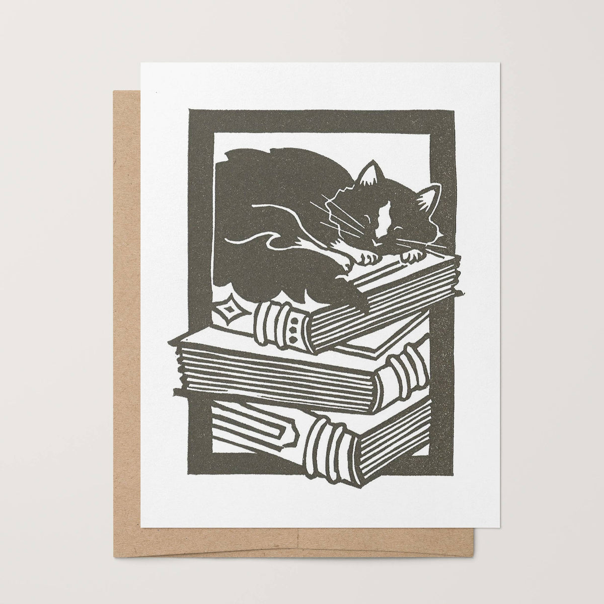 Sleepy Kitty Card