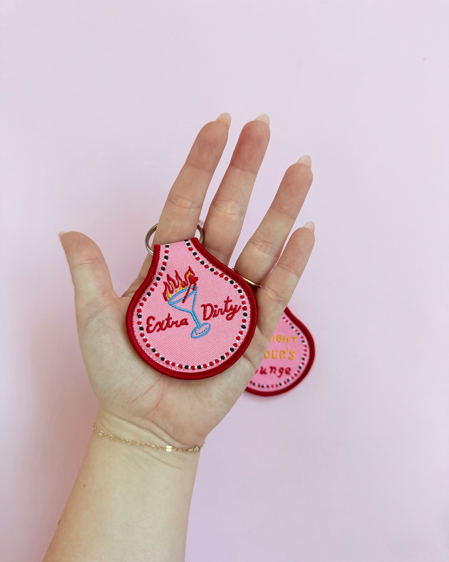 Readers Club | Bookish Embroidered Keychain